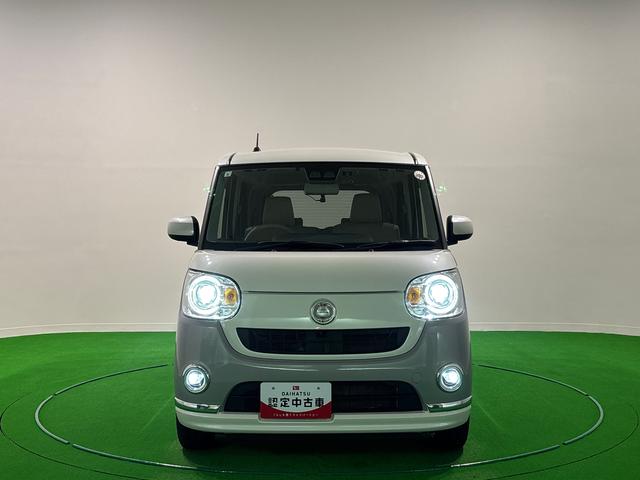 ムーヴキャンバスGメイクアップリミテッド SAIII ナビ パノラマカメラETC ドラレコ LEDヘッドランプ・フォグランプ 置き楽ボックス オートライト プッシュボタンスタート セキュリティアラーム パノラマモニター対応カメラ 両側パワースライドドア(広島県)の中古車
