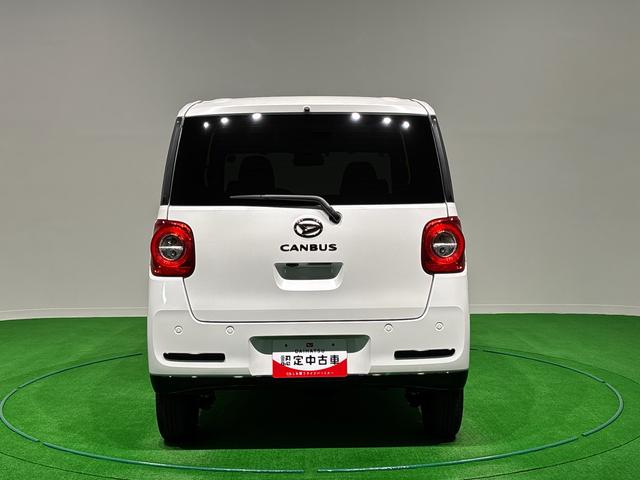 ムーヴキャンバスセオリーGターボ 4WD 9インチディスプレイオーディオLEDヘッドランプ・フォグランプ 電動パーキングブレーキ プッシュボタンスタート セキュリティアラーム バックカメラ 両側パワースライドドアウエルカムオープン機能 オート電動格納式ドアミラー(広島県)の中古車