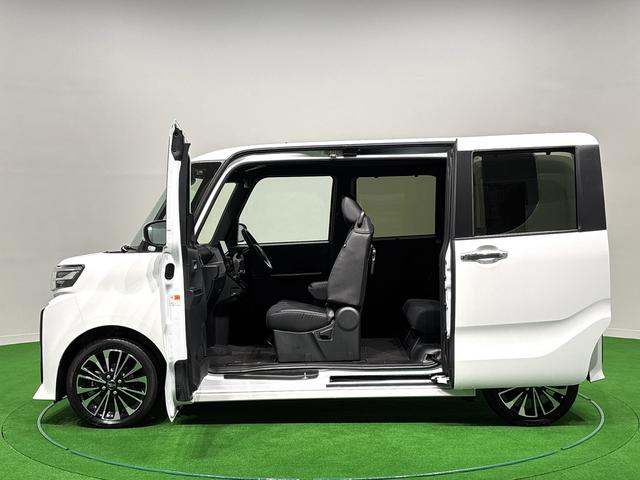 タントカスタムRS パノラマモニター ドラレコ ETC車載器LEDオートライト パワースライドドアウェルカムオープン機能 オート電動格納式ドアミラー 助手席ロングスライド 助手席イージークローザー アルミホイール キーフリーシステム(広島県)の中古車