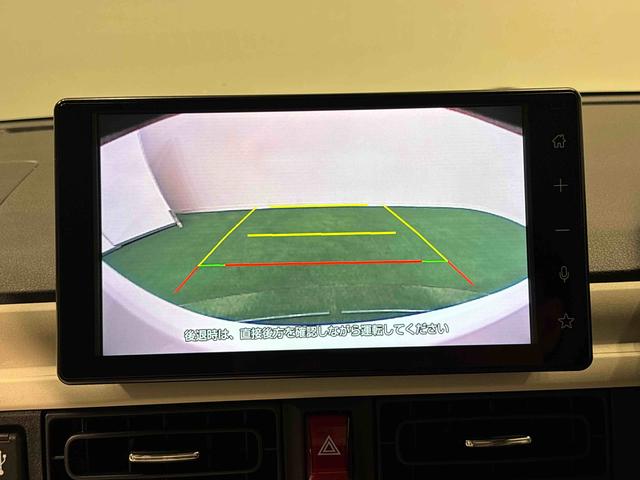 ムーヴキャンバスストライプスＧ　ディスプレイオーディオ　バックモニター対応ＬＥＤオートライト・フォグランプ　電動パーキングブレーキ　プッシュボタンスタート　セキュリティアラーム　バックカメラ　両側パワースライドドアウエルカムオープン機能　オート電動格納式ドアミラー（広島県）の中古車