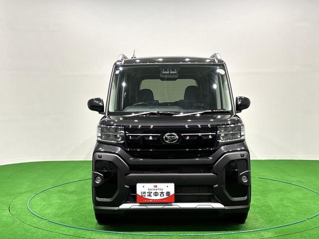 タントファンクロスＬＥＤオートライト　パワースライドドアウェルカムオープン機能　電動パーキングブレーキ　運転席助手席シートヒーター　アルミホイール　キーフリーシステム　　オート電動格納式ドアミラー（広島県）の中古車