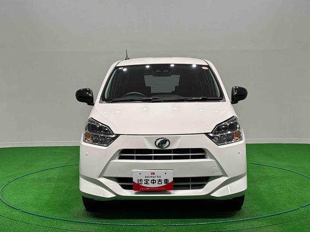 ミライースX SAIIILEDヘッドランプ セキュリティアラーム コーナーセンサー 14インチフルホイールキャップ キーレスエントリー 電動格納式ドアミラー ショツピングフック マニュアルエアコン(広島県)の中古車