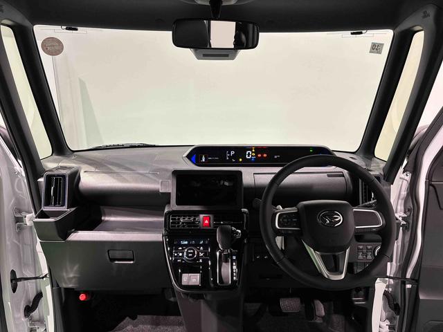 タントカスタムRS 令和7年式 保証付きLEDオートライト パワースライドドアウェルカムオープン機能 電動パーキングブレーキ 運転席助手席シートヒーター アルミホイール キーフリーシステム オート電動格納式ドアミラー(広島県)の中古車
