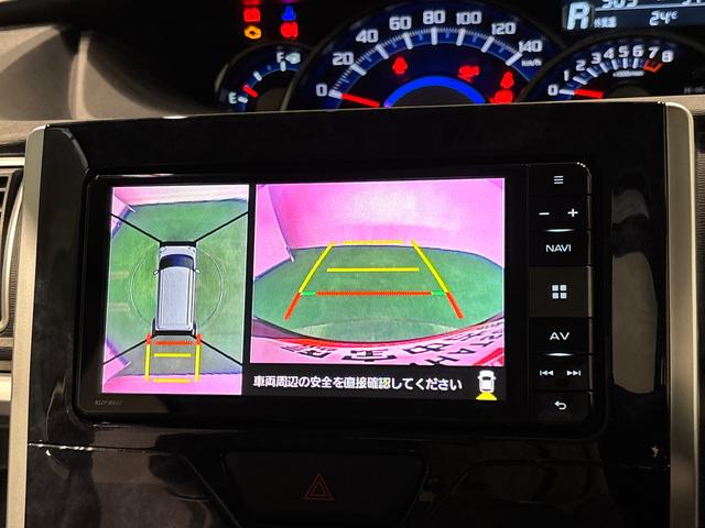 タントカスタムＸ　トップエディションＶＳ　ＳＡIII　ナビ付ナビ　パノラマ　ドラレコ　ＥＴＣ　プッシュスタート　オートライト　オートエアコン　キーフリーシステム　電動格納式ドアミラーパワースライドドア　アイドリングストップ　シートヒーター　シートヒータ　ＬＥＤ（広島県）の中古車