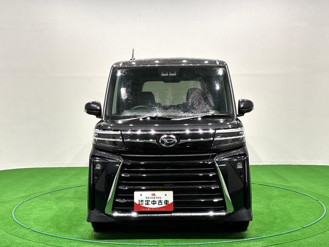 タントカスタムＲＳ　純正ナビ　バックモニター　シートヒーターＬＥＤオートライト　パワースライドドアウェルカムオープン機能　電動パーキングブレーキ　運転席助手席シートヒーター　アルミホイール　キーフリーシステム　　オート電動格納式ドアミラー（広島県）の中古車