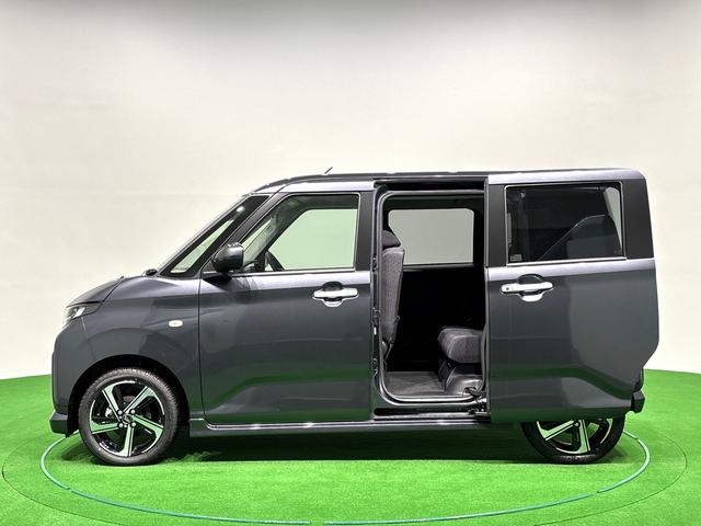 ムーヴＲＳ　ターボ　バックカメラ　全車速追従機能付ＡＣＣ　人気色ＬＥＤオートライト・フォグランプ　電動パーキングブレーキ　プッシュボタンスタート　セキュリティアラーム　バックカメラ　両側パワースライドドアウエルカムオープン機能　オート電動格納式ドアミラー（広島県）の中古車