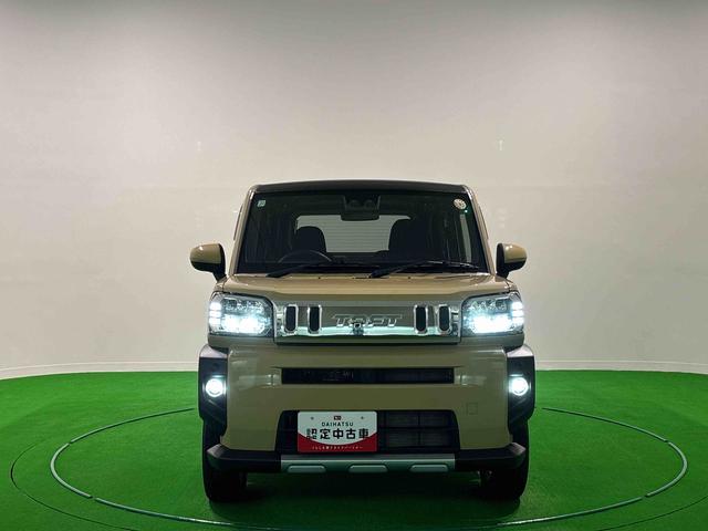タフトG クロムベンチャー 運転席・助手席シートヒーター全車速追従機能付ACC 純正ナビ装着用アップグレードパック 電動パーキングブレーキ+オートホールドブレーキ機能 オートライト 運転席シートリフター チルトステアリング(広島県)の中古車