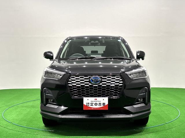ロッキープレミアムＧ　ＨＥＶ　アクセサリーコンセント　シートヒーターＬＥＤヘッドランプ・フォグランプ　全車速追従機能付アダプティブクルーズコントロール　レーンキープコントロール　　１７インチアルミホイール　プッシュボタンスタート　キーフリーシステム（広島県）の中古車