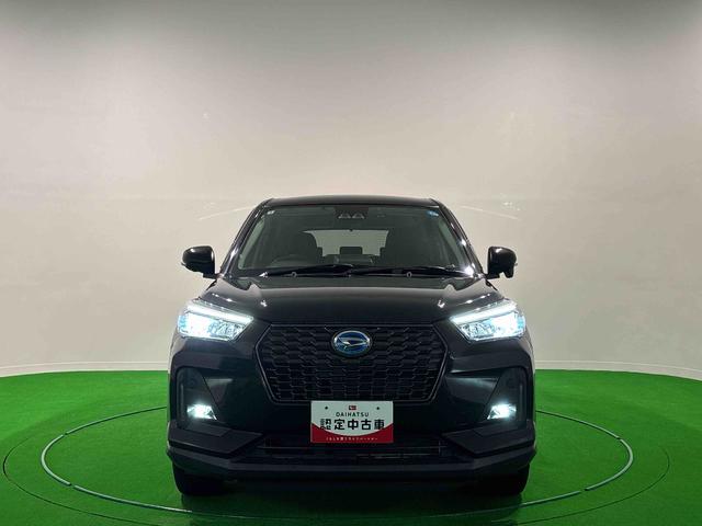 ロッキープレミアムＧ　ＨＥＶ　アクセサリーコンセント　シートヒーターＬＥＤヘッドランプ・フォグランプ　全車速追従機能付アダプティブクルーズコントロール　レーンキープコントロール　　１７インチアルミホイール　プッシュボタンスタート　キーフリーシステム（広島県）の中古車