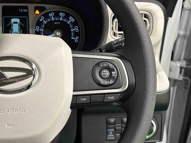 ムーヴキャンバスストライプスGターボ 電動パーキングブレーキLEDオートライト・フォグランプ 電動パーキングブレーキ プッシュボタンスタート セキュリティアラーム バックカメラ 両側パワースライドドアウエルカムオープン機能 オート電動格納式ドアミラー(広島県)の中古車