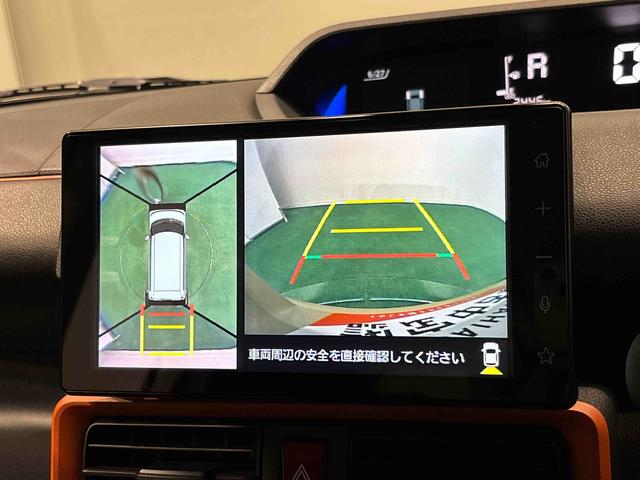 タントファンクロスターボリミテッド　パノラマモニター対応カメラＬＥＤオートライト　パワースライドドアウェルカムオープン機能　電動パーキングブレーキ　運転席助手席シートヒーター　アルミホイール　キーフリーシステム　　オート電動格納式ドアミラー（広島県）の中古車