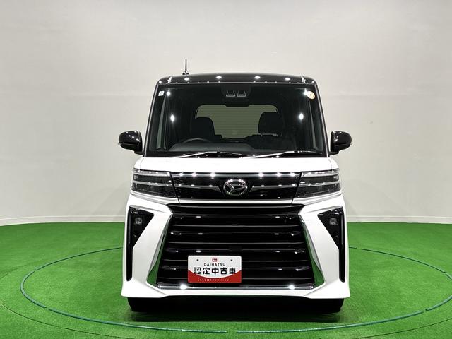 タントカスタムX バックカメラ付 電動パーキングブレーキLEDオートライト パワースライドドアウェルカムオープン機能 オート電動格納式ドアミラー 助手席ロングスライド 助手席イージークローザー アルミホイール キーフリーシステム(広島県)の中古車