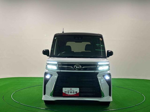 タントカスタムX バックカメラ付 電動パーキングブレーキLEDオートライト パワースライドドアウェルカムオープン機能 オート電動格納式ドアミラー 助手席ロングスライド 助手席イージークローザー アルミホイール キーフリーシステム(広島県)の中古車