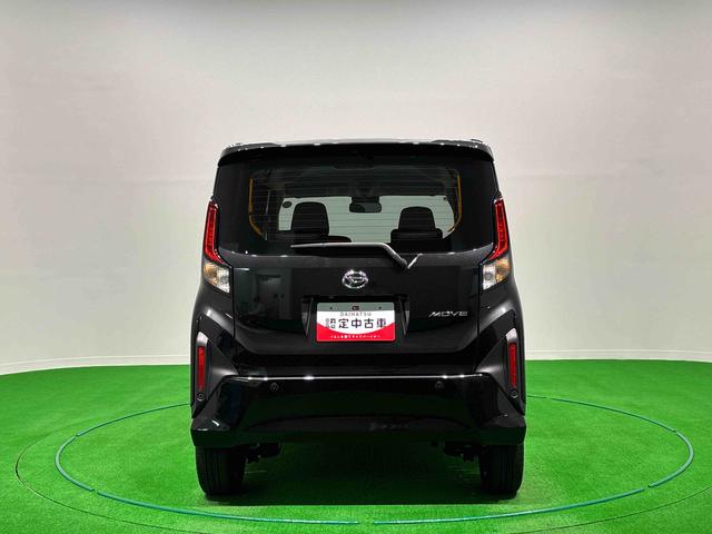 ムーヴRS ターボ車 バックモニター対応カメラ アルミホイールLEDオートライト・フォグランプ 電動パーキングブレーキ プッシュボタンスタート セキュリティアラーム バックカメラ 両側パワースライドドアウエルカムオープン機能 オート電動格納式ドアミラー(広島県)の中古車