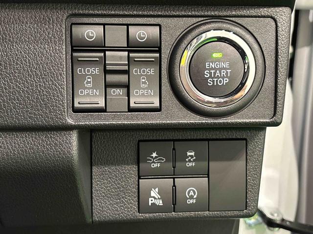 ムーヴキャンバスストライプスＧターボ　バックカメラ　電動パーキングブレーキ電動パーキングブレーキ　後席両側パワースライドドア　運転席・助手席シートヒーター　ＬＥＤヘッドライト・フォグランプ　オートライト　サイドエアバッグ　アイドリングストップ機能（広島県）の中古車
