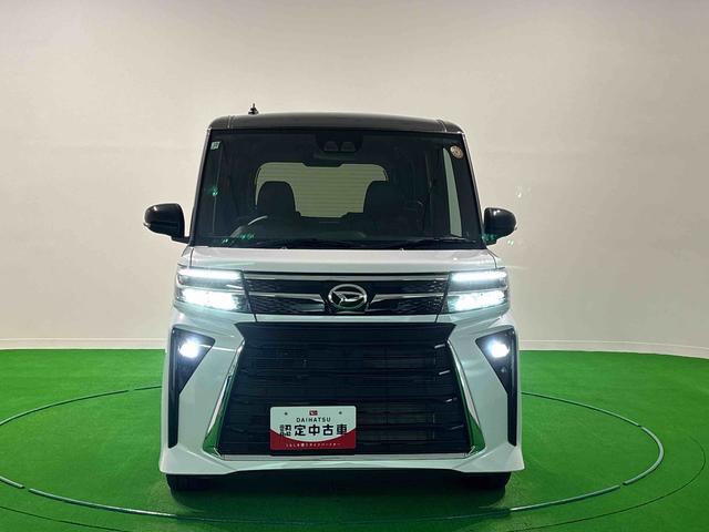 タントカスタムX 電子パーキング 両側パワースライドドアLEDオートライト パワースライドドアウェルカムオープン機能 電動パーキングブレーキ 運転席助手席シートヒーター アルミホイール キーフリーシステム オート電動格納式ドアミラー(広島県)の中古車