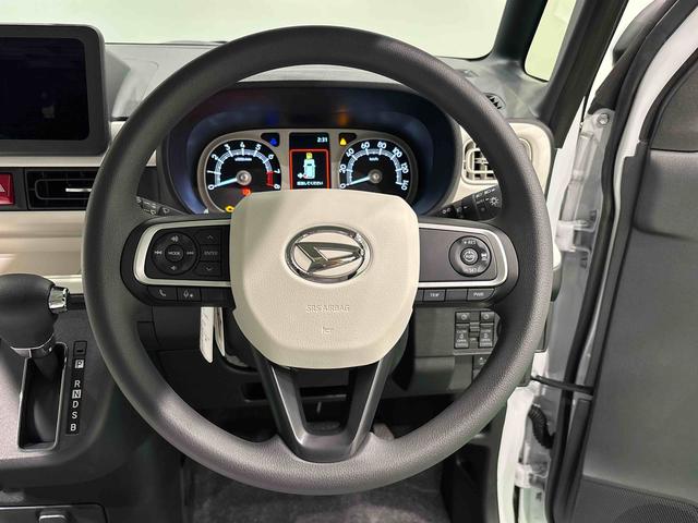 ムーヴキャンバスストライプスＧターボ　全車速追従機能付ＡＣＣ　キーフリー純正ナビ装着用アップグレードパック　運転席・助手席シートヒーター　電動パーキングブレーキ＋オートホールドブレーキ機能　運転席シートリフター　チルトステアリング（広島県）の中古車