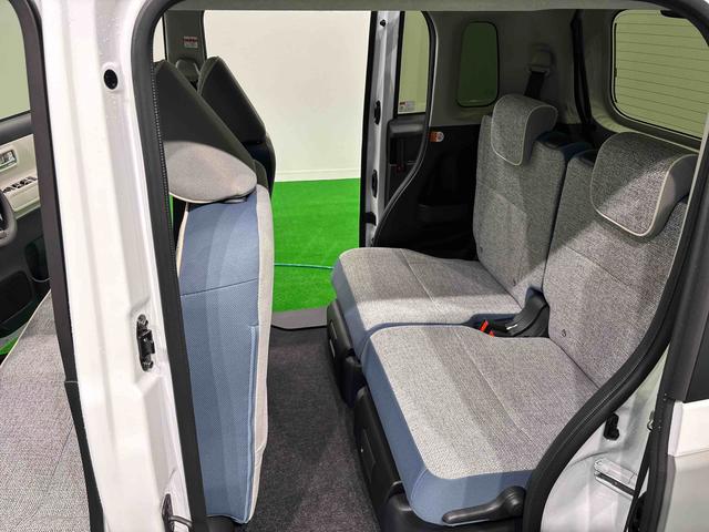 ムーヴキャンバスストライプスＧターボ　全車速追従機能付ＡＣＣ　キーフリー純正ナビ装着用アップグレードパック　運転席・助手席シートヒーター　電動パーキングブレーキ＋オートホールドブレーキ機能　運転席シートリフター　チルトステアリング（広島県）の中古車