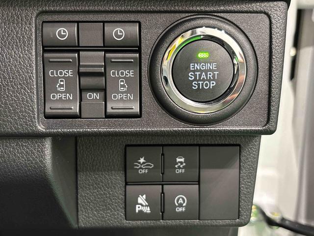ムーヴキャンバスストライプスGターボ ナビ バックモニター対応LEDオートライト・フォグランプ 電動パーキングブレーキ プッシュボタンスタート セキュリティアラーム バックカメラ 両側パワースライドドアウエルカムオープン機能 オート電動格納式ドアミラー(広島県)の中古車