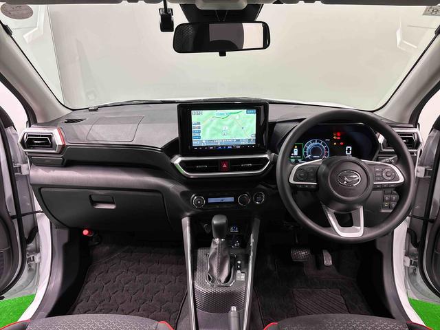 ロッキーG ナビ パノラマモニター ドライブレコーダー ETC車載器LEDヘッドランプ・フォグランプ 全車速追従機能付アダプティブクルーズコントロール レーンキープコントロール 17インチアルミホイール シートヒーター プッシュボタンスタート(広島県)の中古車