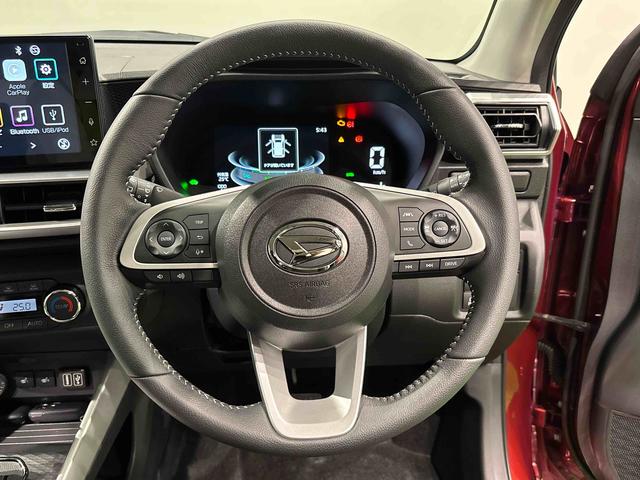 ロッキープレミアムG HEV LEDヘッドライト シートヒーターLEDヘッドランプ・フォグランプ 全車速追従機能付アダプティブクルーズコントロール レーンキープコントロール ブラインドスポットモニター 17インチアルミホイール シートヒーター(広島県)の中古車