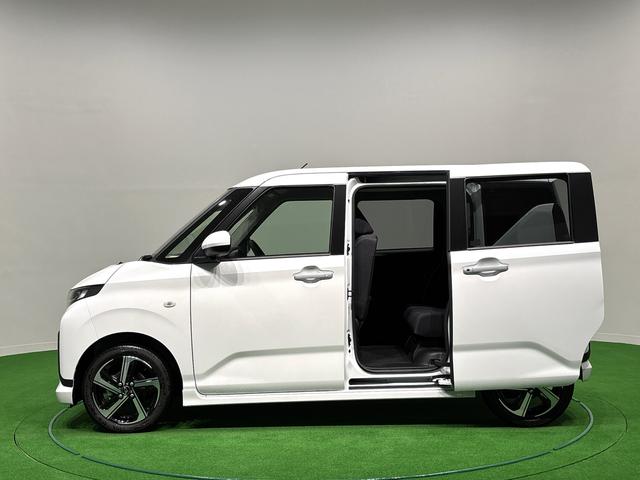 ムーヴRS ターボ バックカメラ 全車速追従機能付ACC スマアシLEDオートライト・フォグランプ 電動パーキングブレーキ プッシュボタンスタート セキュリティアラーム バックカメラ 両側パワースライドドアウエルカムオープン機能 オート電動格納式ドアミラー(広島県)の中古車