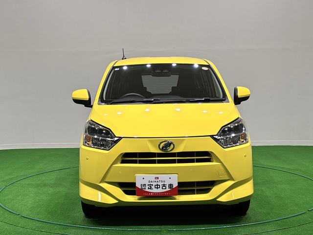 ミライースX SAIII LEDヘッドライトLEDヘッドランプ セキュリティアラーム コーナーセンサー 14インチフルホイールキャップ キーレスエントリー 電動格納式ドアミラー ショツピングフック マニュアルエアコン(広島県)の中古車