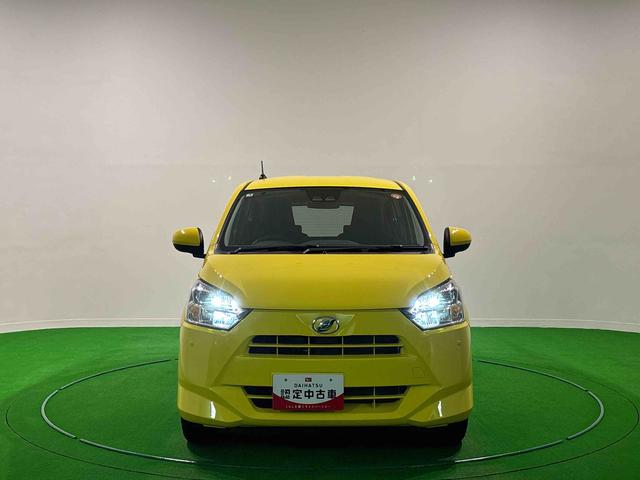 ミライースX SAIII LEDヘッドライトLEDヘッドランプ セキュリティアラーム コーナーセンサー 14インチフルホイールキャップ キーレスエントリー 電動格納式ドアミラー ショツピングフック マニュアルエアコン(広島県)の中古車