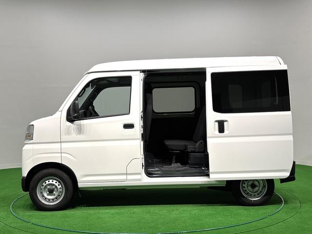 ハイゼットカーゴDX 4WD オートライト リヤスモークガラス キーレス手引き式サイドブレーキ トップシェイドガラス オーバーヘッドシェルフ リヤワイパー スペアタイヤ AMFMラジオ オートライト アイドリングストップ 次世代スマートアシスト(広島県)の中古車