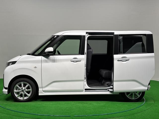 ムーヴG 左側パワースライドドア 電子パーキングブレーキLEDオートハイビーム・フォグランプ 運転席シートリフター アルミホイール オートライト プッシュボタンスタート セキュリティアラーム スーパーUV&IRカットガラス 電動パーキングブレーキ(広島県)の中古車