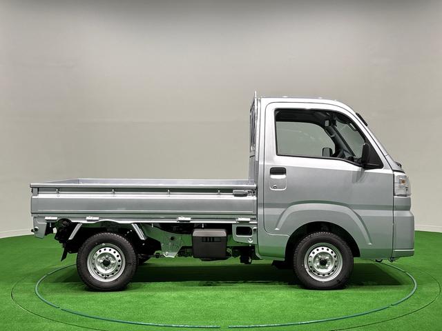ハイゼットトラックスタンダード 4WD AM/FMラジオ スペアタイヤハロゲンヘッドランプ マニュアルレベリング機能付きオートライト マニュアルエアコン ガードフレーム サイドアンダーミラー付きドアミラー 電動パワーステアリング ヘッドランプ自動消灯システム(広島県)の中古車