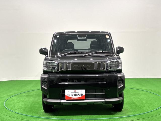 タフトＧターボ　ダーククロムベンチャー　電子パーキングブレーキスカイフィールトップ　クロムパック　メッキパック　シルバーアンダーガーニッシュ　インテリアアクセント　ＬＥＤオートハイビーム＆フォグランプ　電動パーキングブレーキ　バックカメラ　アルミホイール（広島県）の中古車