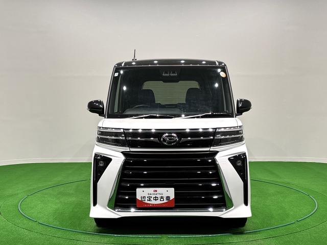 タントカスタムX バックカメラ付きLEDオートライト パワースライドドアウェルカムオープン機能 運転席ロングスライドシ−ト 助手席ロングスライド 助手席イージークローザー 15インチアルミホイール キーフリーシステム(広島県)の中古車