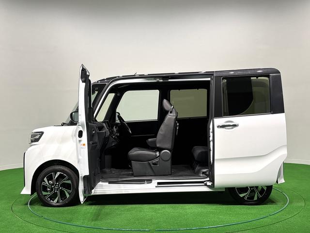 タントカスタムX バックカメラ付きLEDオートライト パワースライドドアウェルカムオープン機能 運転席ロングスライドシ−ト 助手席ロングスライド 助手席イージークローザー 15インチアルミホイール キーフリーシステム(広島県)の中古車