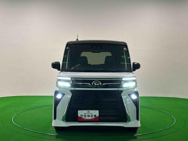 タントカスタムX バックカメラ付きLEDオートライト パワースライドドアウェルカムオープン機能 運転席ロングスライドシ−ト 助手席ロングスライド 助手席イージークローザー 15インチアルミホイール キーフリーシステム(広島県)の中古車