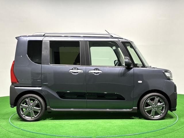 タントファンクロスターボLEDオートライト パワースライドドアウェルカムオープン機能 電動パーキングブレーキ 運転席助手席シートヒーター アルミホイール キーフリーシステム オート電動格納式ドアミラー(広島県)の中古車