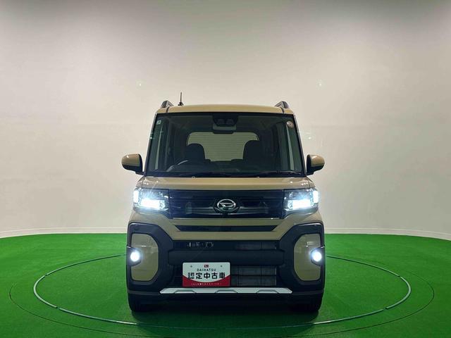 タントファンクロスターボ バックモニター対応カメラ シートヒーター電動格納ドアミラー 車線逸脱警告 シートヒータ Aライト LEDランプ アイドリングストップ機能 スマートキー セキュリティアラーム キーフリーシステム アルミホイール オートハイビーム ベンチシート(広島県)の中古車