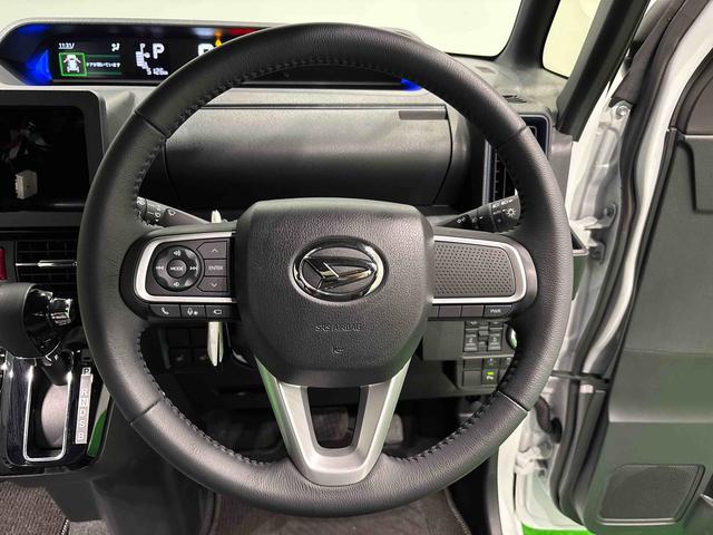 タントカスタムＲＳ　パノラマカメラ　電動パーキングブレーキＬＥＤオートライト　パワースライドドアウェルカムオープン機能　オート電動格納式ドアミラー　助手席ロングスライド　助手席イージークローザー　アルミホイール　キーフリーシステム（広島県）の中古車