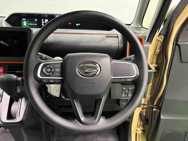 タントファンクロス バックカメラ シートヒーター コーナーセンサーLEDオートライト パワースライドドアウェルカムオープン機能 オート電動格納式ドアミラー 助手席イージークローザー アルミホイール キーフリーシステム 電子パーキングブレーキ(広島県)の中古車