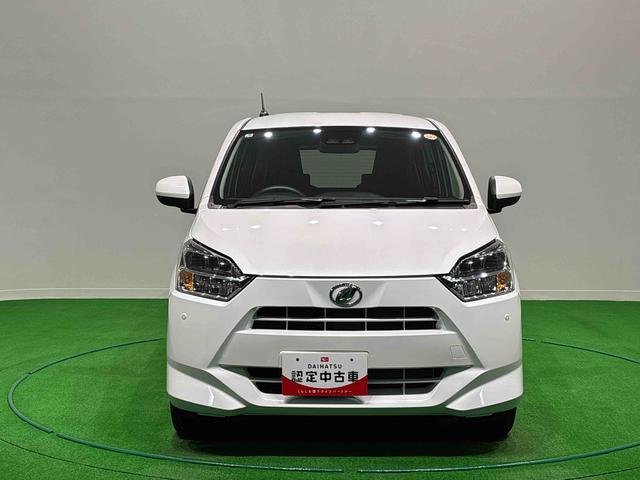 ミライースＸ　ＳＡIII　ＬＥＤオートライト　バックカメラ　スマアシＬＥＤヘッドランプ　セキュリティアラーム　コーナーセンサー　１４インチフルホイールキャップ　キーレスエントリー　電動格納式ドアミラー　ショツピングフック　マニュアルエアコン（広島県）の中古車
