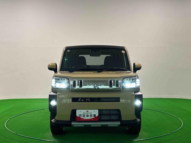 タフトGターボ クロムベンチャークリソナ バックガイドモニター 追従走行 イモビライザー 電動格納ミラー LEDライト レーンアシスト シートヒータ付き オートマチックハイビーム キーフリー アルミ ターボ 衝突安全ボディ(広島県)の中古車