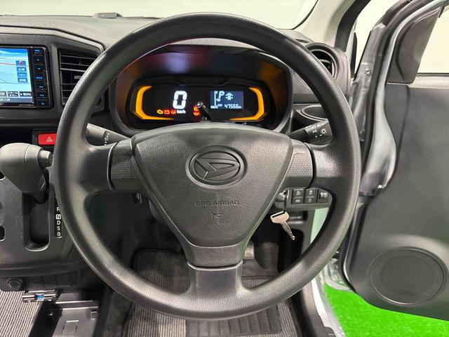 ミライースL SAIII ナビ バックカメラ ドラレコ ETCハロゲンヘッドランプ セキュリティアラーム コーナーセンサー 13インチフルホイールキャップ キーレスエントリー マニュアルエアコン(広島県)の中古車
