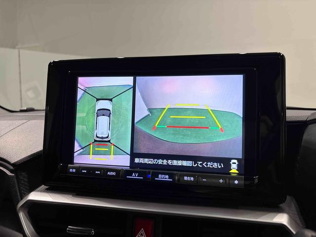 ロッキープレミアムG 純正9インチナビ パノラマモニター ドラレコナビ連動型前後ドライブレコーダー LEDヘッドライト LEDフォグランプ アダプティブドライビングビーム ブラインドスポットモニター 電子パーキング 運転席助手席シートヒーター 追従型オートクルーズ(広島県)の中古車