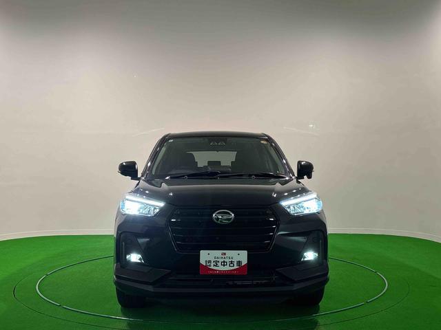 ロッキープレミアムG 純正9インチナビ パノラマモニター ドラレコナビ連動型前後ドライブレコーダー LEDヘッドライト LEDフォグランプ アダプティブドライビングビーム ブラインドスポットモニター 電子パーキング 運転席助手席シートヒーター 追従型オートクルーズ(広島県)の中古車