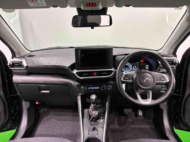 ロッキープレミアムＧ　ＨＥＶ衝突軽減Ｂ　車線逸脱警報システム　電動格納ドアミラー　レーダークルコン　Ｂカメラ　ＬＥＤヘッドライト　キーフリーシステム　スマートキー　アルミホイール　盗難防止システム　シートヒーター　オートライト（広島県）の中古車