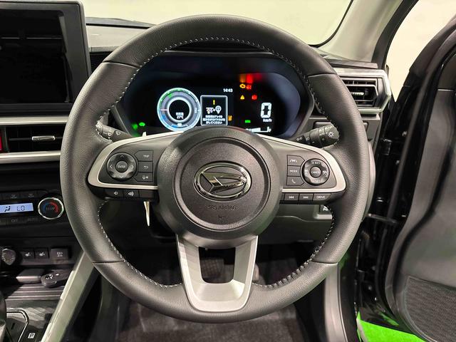 ロッキープレミアムＧ　ＨＥＶ衝突軽減Ｂ　車線逸脱警報システム　電動格納ドアミラー　レーダークルコン　Ｂカメラ　ＬＥＤヘッドライト　キーフリーシステム　スマートキー　アルミホイール　盗難防止システム　シートヒーター　オートライト（広島県）の中古車