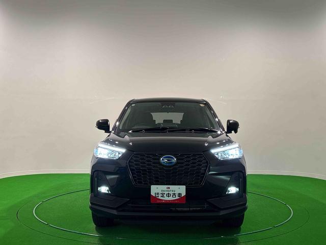 ロッキープレミアムＧ　ＨＥＶ衝突軽減Ｂ　車線逸脱警報システム　電動格納ドアミラー　レーダークルコン　Ｂカメラ　ＬＥＤヘッドライト　キーフリーシステム　スマートキー　アルミホイール　盗難防止システム　シートヒーター　オートライト（広島県）の中古車