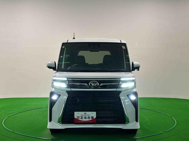 タントカスタムRS ターボ パノラマモニター対応 スマアシLEDオートライト パワースライドドアウェルカムオープン機能 オート電動格納式ドアミラー 助手席ロングスライド 助手席イージークローザー アルミホイール キーフリーシステム(広島県)の中古車