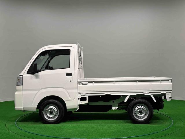 ハイゼットトラックスタンダード　４ＷＤ　ＡＭ／ＦＭラジオ　スペアタイヤマニュアルレベリング機能付きハロゲンヘッドランプ　運転席ＳＲＳエアバック　バックソナー　電動式パワーステアリング　あゆみ板掛けテールゲート　ＶＳＣ＆ＴＲＣ　マニュアルエアコン　オートライト（広島県）の中古車