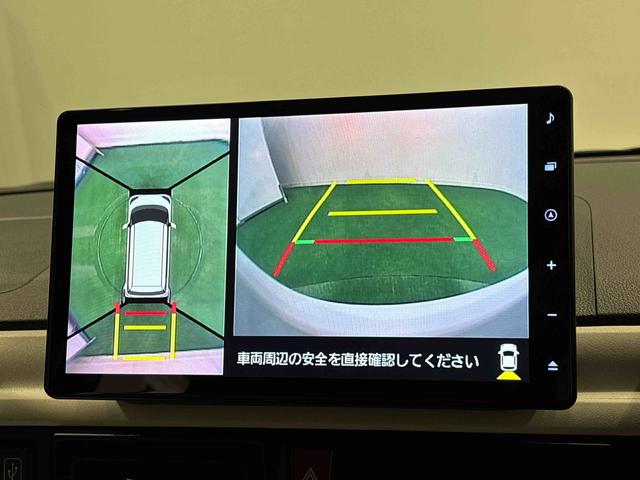 ムーヴキャンバスストライプスＧターボ　ナビ　ドラレコ　ＥＴＣ　全方位カメラヘッドライトＬＥＤ　アラウンドビューモニター　ターボモデル　衝突回避支援ブレーキ　車線逸脱警告　１オーナー　シートヒータ　キーフリー　バックカメラ　スマートキー　ＥＴＣ　ドラレコ　アイドリングストップ（広島県）の中古車